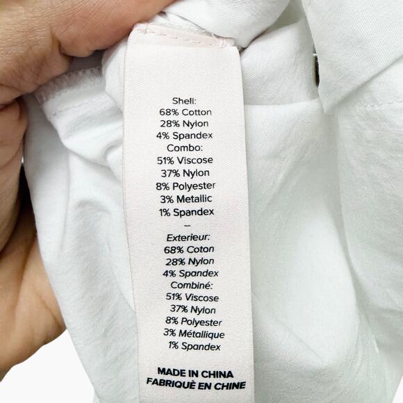 Cinq a Sept Button Down White Shirt Women’s Size XS - Picture 8 of 10